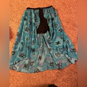 D-Signed Disney Skirt with black overlay Shorts😎